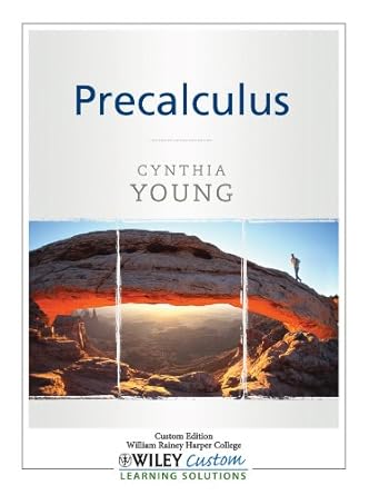 precalculus 1st edition cynthia young 1118128567, 978-1118128565
