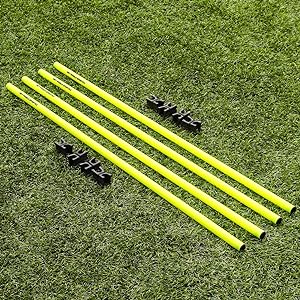 forza hurdle/agility poles and clips adjustable hurdle extension kit speed and agility training  ?forza