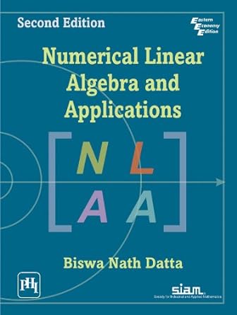numerical linear algebra and applications 2nd edition datta 8120346831, 978-8120346833