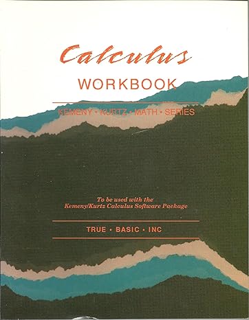calculus workbook 1st edition kurtz kemeny 0939553090, 978-0939553099