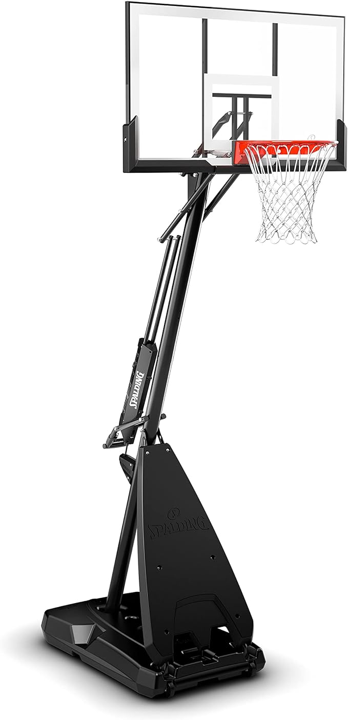 Spalding 54 Performance Acrylic Rapidlock Portable Basketball Hoop