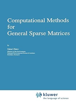 computational methods for general sparse matrices 1st edition zahari zlatev 9048140862, 978-9048140862