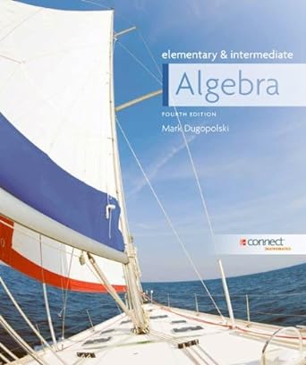 elementary and intermediate algebra 4th edition mark dugopolski 0077353323, 978-0077353322