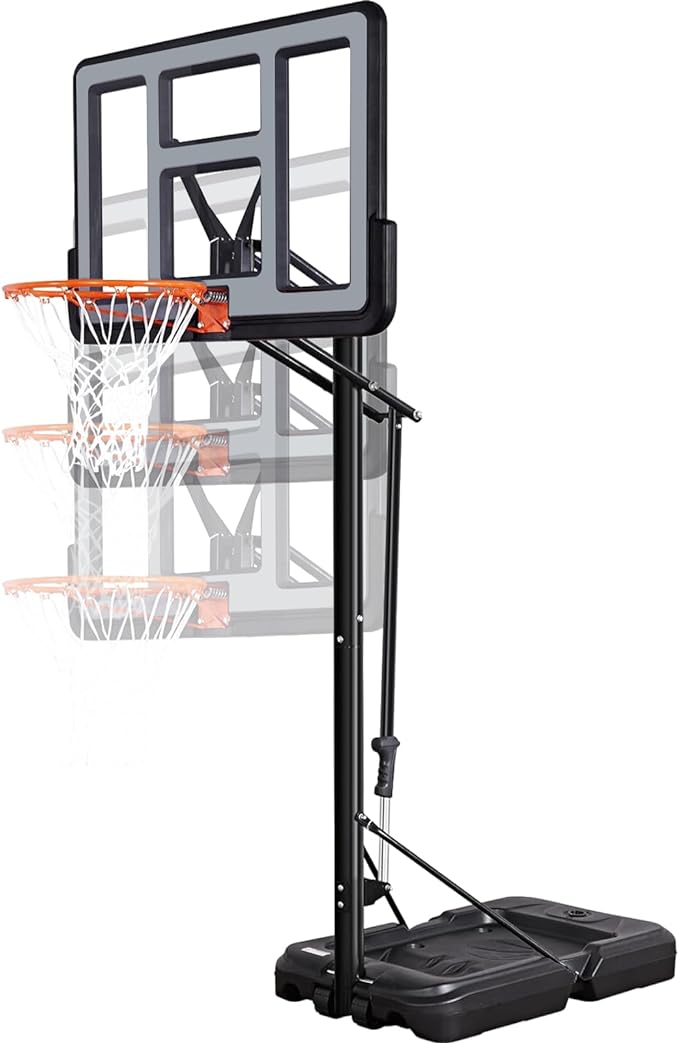 ‎formula sports portable basketball hoop outdoor 4 76 10ft quick height adjustment  ‎formula sports