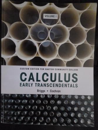 calculus early transcendentals volume 1 1st edition william l briggs 0558554709, 978-0558554705
