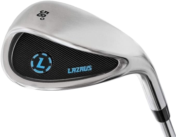 ‎Lazrus Golf Premium Sand Wedge Anti Duff Thick Sole Golf Club For Men 65 Degree