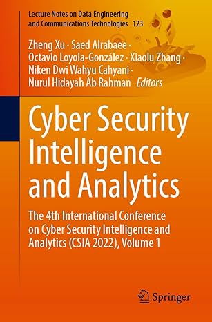 cyber security intelligence and analytics the 4th international conference on cyber security intelligence and