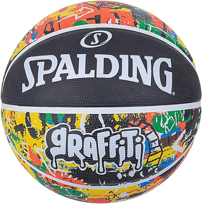 spalding graffiti basketball no 7 rubber  spalding b098w64rnb