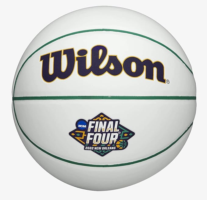 wilson 2022 final four march madness official autograph logo mini basketball ‎size 3  ‎wilson b09wm5hjt5
