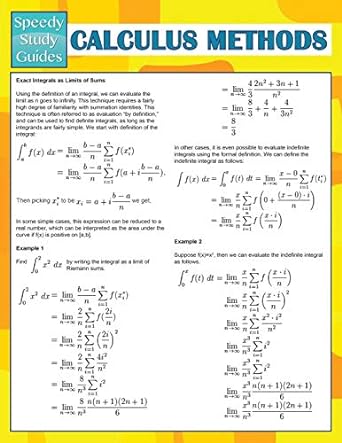 calculus methods 1st edition speedy publishing llc 1681276011, 978-1681276014