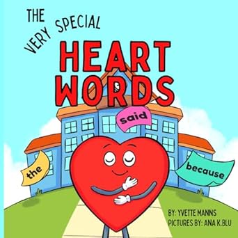 the very special heart words  yvette manns 979-8866071302