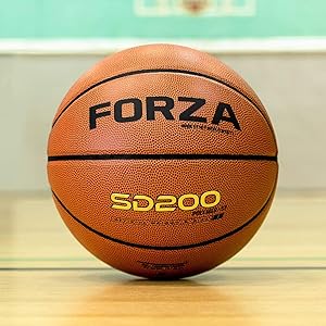 forza sd200 premium practice basketball size 7 outdoor and indoor training basketball  ?forza b08246w47l