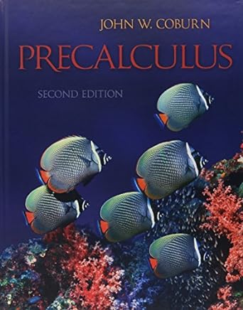 precalculus 2nd edition john w coburn professor 1259566811, 978-1259566813