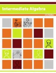intermediate algebra 1st edition john redden 1453347488, 978-1453347485