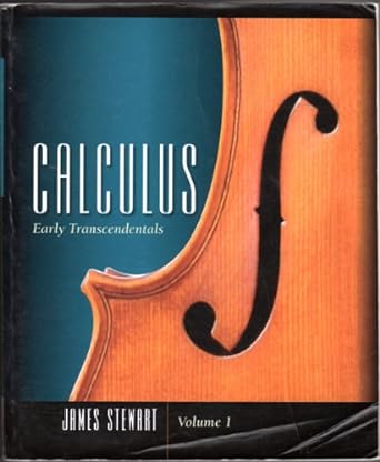 calculus early transcendentals volume 1 1st edition stewart 0495739782, 978-0495466468