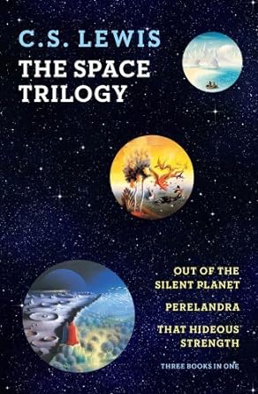 the space trilogy out of the silent planet perelandra that hideous strength  c.s lewis b00zat776g,