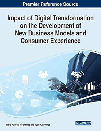 impact of digital transformation on the development of new business models and consumer experience 1st