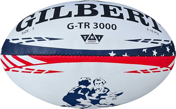 gilbert g tr3000 usa stars and stripes rugby training ball  rugby imports b07ctxb4r4