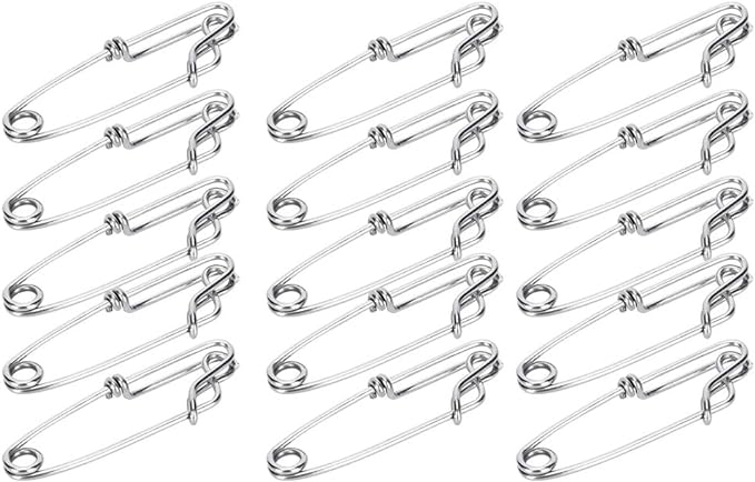 vbest life 15pcs fishing clips stainless steel tuna clips longline branch hangers snap compact size fishing