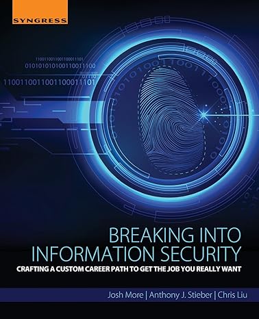 breaking into information security crafting a custom career path to get the job you really want 1st edition