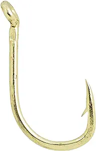 south bend salmon egg gold fishing hooks extra sharp and strong turned up eye  ‎south bend b0010fs3ai