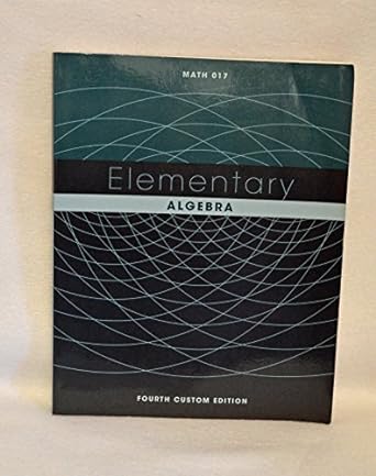 elementary algebra 1st edition marvin l bittinger 1256427136, 978-1256427131