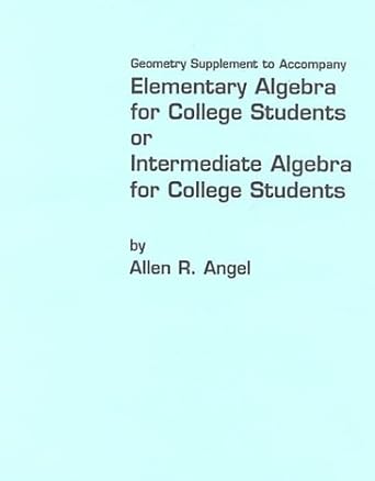 elementary algebra for college students or intermediate algebra for college students 1st edition allen r