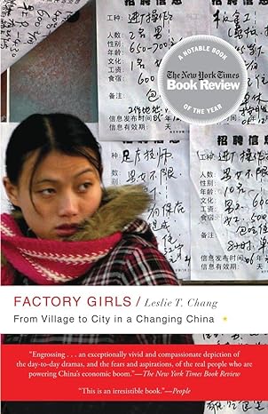 factory girls from village to city in a changing china 1st edition leslie t. chang 0385520182, 978-0385520188