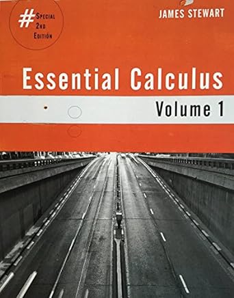 essential calculus volume 1 1st edition james stewart 1305310098, 978-1305310094