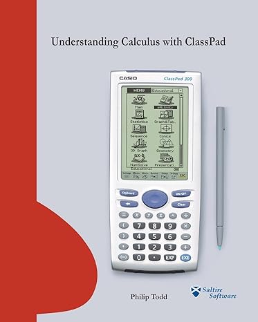 understanding calculus with classpad 1st edition dr philip h todd 1882564022, 978-1882564026