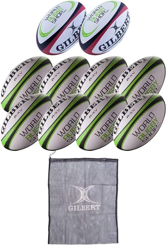 gilbert wrs rec rugby ball kit size 5  ‎generic b0b5nkmxrf