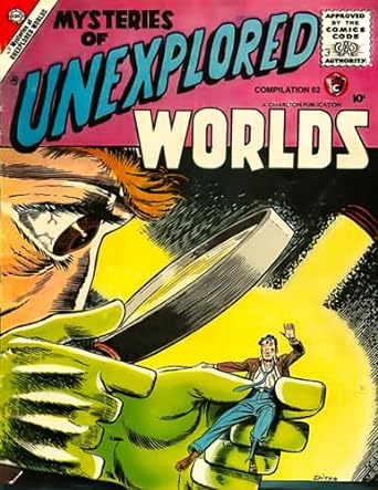 mysteries of unexplored worlds  screenmagic comics, bill molno, vince alascia 979-8853683853