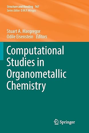 computational studies in organometallic chemistry 1st edition stuart a macgregor ,odile eisenstein
