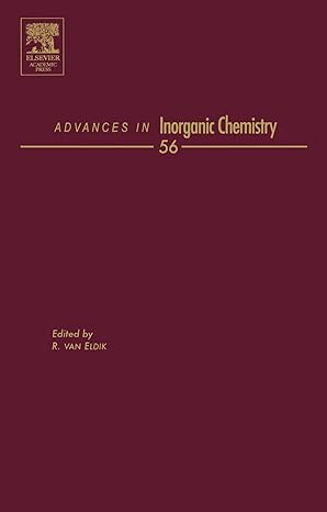 advances in inorganic chemistry 1st edition rudi van eldik 0123917514, 978-0123917515