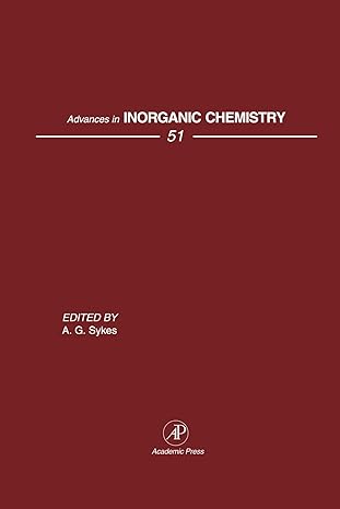 advances in inorganic chemistry 51 1st edition a g sykes 0124112196, 978-0124112193