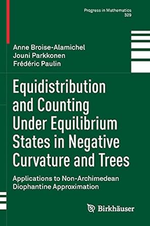 equidistribution and counting under equilibrium states in negative curvature and trees applications to non