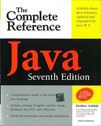 the complete reference java 7th edition schildt et al 007063677x, 978-0070636774