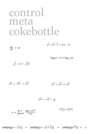 control meta cokebottle 1st edition jim houha 979-8840143308