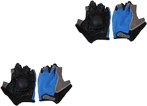 sosoport 2 pairs sports gloves exercise gloves sport gloves basketball training basketball shot trainer