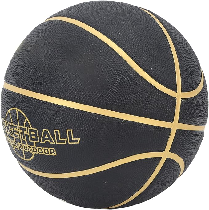 boloramo training basketball for teenagers large particles rubber easy grip black wearresistant backyard