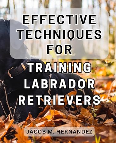 effective techniques for training labrador retrievers 1st edition jacob m hernandez 979-8871453674