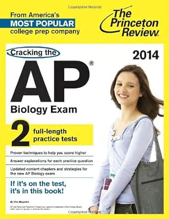cracking the ap biology exam 2014 2014 edition princeton review 0804124108, 978-0804124102