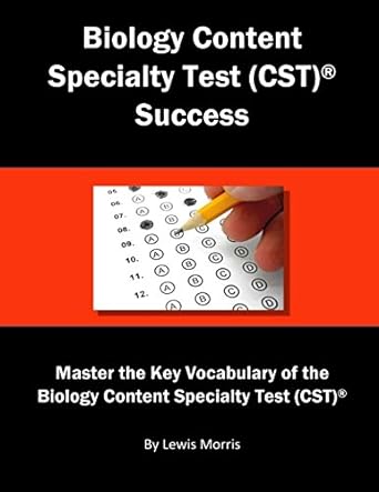 biology content specialty test success master the key vocabulary of the biology content specialty test 1st
