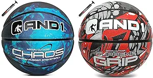 and1 chaos basketball official regulation size 7 rubber basketball deep channel construction streetball and