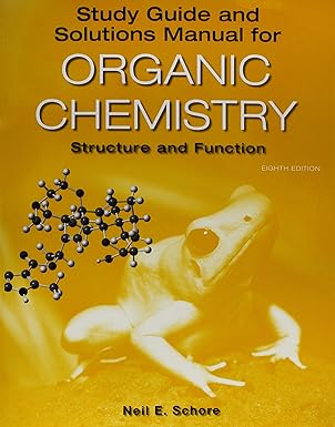 study guide and solutions manual for organic chemistry structure and function 8th edition k peter c vollhardt