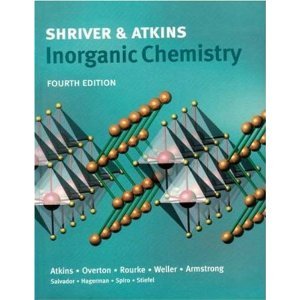 shriver and atkins inorganic chemistry 4th edition atkins b006q1mid4