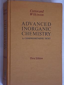 advanced inorganic chemistry a comprehensive text 3rd edition f albert cotton ,geoffrey wilkinson 0471175609,