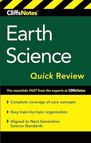 cliffsnotes earth science quick review 2nd edition scott ryan 1328460789, 978-1328460783