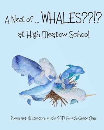 a nest of whales at high meadow school poems and illustrations by the 2017  grade class 1st edition jackie