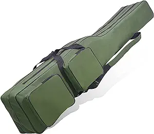 agool fishing rod case 4 27 ft fishing pole bag case portable fishing pole case for travel waterproof fishing